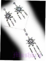 Matching Necklace Earring Set - click here for large view